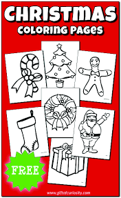 Includes images of baby animals, flowers, rain showers, and more. Christmas Coloring Pages Free Printable Gift Of Curiosity