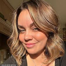 Mother, 39, collapsed and died in front of her partner and three children  after suffering a cardiac arrest while giving eulogy at her 81-year  father-in-law's funeral