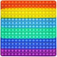 Buy J Y Memorize Extra Large Pop 256 Bubbles Fidget Biggest Pop World Largest Pop 400 200 1000 2000 Bubbles Square Super Pop Big Popping Popper Poppet Fidget Grande Massive Pop Xl 12 Inch