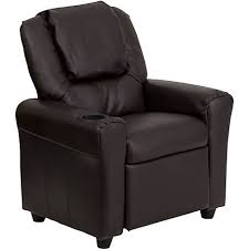 The mcombo big kids recliner chair with cup holders for boys and girls room has two cup holders and four side pockets for small stuff. Flash Furniture Contemporary Vinyl Kids Recliner With Cup Holder And Headrest 90 Lb Dgultkidyel At Tractor Supply Co