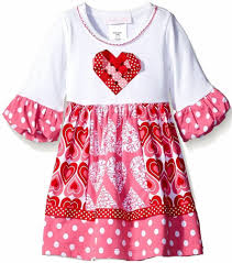 Bonnie Jean Little Girl S Ribbon Hearts Paneled Valentine S Day Dress 5 New Bonniejean Everydaypagean Bonnie Baby Dress Valentines Day Dresses Applique Dress