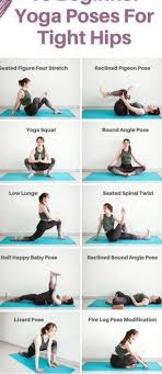 10 Beginner Friendly Yoga Poses For Tight Hips Practicing Hip Opening Yoga Poses Regularly H In 2020 Yoga Stretches For Beginners Easy Yoga Workouts Hip Opening Yoga