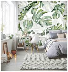 White and blue boat on water under blue sky during daytime. Rainforest Tropical Green Leaves Wallpaper Wall Murals Etsy Green Leaf Wallpaper Tropical Home Decor Tropical Bedroom Decor