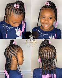 Black kids hairstyles with beads. 518 Likes 0 Comments November Love Novemberlov3 On Instagram Children S Braids And Beads Booking Link In Bio Childrenhairstyles Braid Frisuren Zopfe