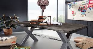 Zudem können sie sich darauf verlassen, dass durch die verarbeitung von massivem holz ihre eigenen vier seiten immer mit einem. Esstisch Akazie 200x110x76 Grau Lackiert Iron Label 171 Gavina Esszimmertisch 150 210x90 Designertisch Esst Modern Dining Table Dining Furniture Modern Dining