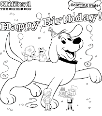 Add some colors to this happy little dog! 15 Coloring Pages Clifford Ideas Coloring Pages Dog Coloring Page Coloring Pages For Kids