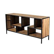 And there is a hole in the back of the cabinet for wiring. China Retro Rustic Vintage Industrial Furniture Tv Cabinet Stand China Tv Stand Furniture Industrial Tv Stand