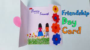 Here are five easy diy cards you can make at home and gift to your friends. Friendship Day Card How To Make Card For Friends Diy Friendship Day Card