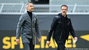 Der klub muss sparen, verrät. Adi Hutter Und Fredi Bobic Verlassen Eintracht Frankfurt Sport Dw 16 04 2021