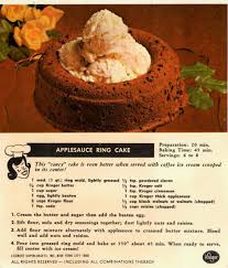 Be sure and download the $1.00 kroger digital coupon, too!! Applesauce Ring Cake Kroger Recipes Vintage Recipes Ring Cake