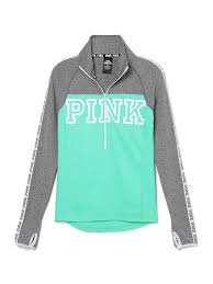 Ultimate Deep Zip In Gray Marl Mint Orig 49 95 Clearance 34 99 Pink Pink Outfits Victoria Secret Outfits Clothes