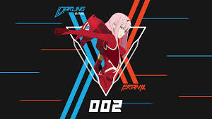 Customize your desktop, mobile phone and tablet with our wide variety of cool and interesting zero two wallpapers in just a few clicks! Darling In The Franxx Logo Zero Two 1920x1080 Wallpaper Teahub Io