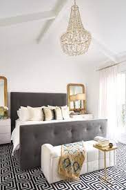 Cindy crawford living room set. A Creamy And Grey Bedroom Is Glammed Up With Brass Touches Gold Bedroom Decor Grey And Gold Bedroom White Gold Bedroom