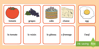 A good quality paneton is nice. Free French Food Vocabulary Flashcards Matching Cards Activity