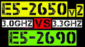 Xeon E5 2650v2 Vs E5 2690 Diagramm Brauzer Igry