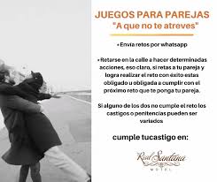 El whatsapp se convirtió en el mejor aliado para las parejas que mantienen la relación. Motel Real De Santana Juegos De Parejas Facebook