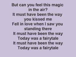 Taylor Swift Today Was A Fairytale With Lyrics On Screen 2010 From The Movie Valentines Day Youtube