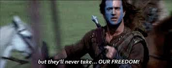 Preventing anxiety and depression before you have. Mel Gibson Freedom Braveheart Gif Find On Gifer