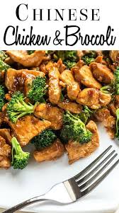 Chinese Chicken Broccoli Recipe Recipe For Chinese Chicken And Broccoli Easy Chinese Recipes Broccoli Recipes