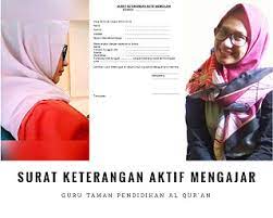 We did not find results for: Surat Keterangan Aktif Mengajar Guru Tpq Ustadz Ustadzah Pontren Com