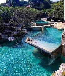 Beach Entrance Negative Edge Pool Resort Vacation Pool