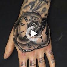 Through centuries people have tattooed meaningful symbols on their skin, and rose is a popular image because it carries so many connotations in different cultures. Hand Tattoos For Guys Rose Tattoos Rose Hand Tattoo
