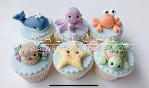 Free videos air live on ashlee's youtube channel and facebook page and then are recipes are divided into cakes and cupcakes, fillings, frostings and glazes, fondant/gumpaste, and miscellaneous, and you can also search for. Sea Life Cupcake Online Class In 2020 Cupcakes Online Cupcakes Decoration Cake Classes