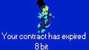 Your Contract Has Expired 8 Bit A Hat In Time