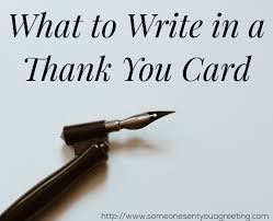 Try out one of these thankful messages: What To Write In A Thank You Card Someone Sent You A Greeting