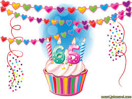 Jakosawi E Cards 65 Jaar Taart 2