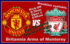 It doesn't matter where you are, our football streams are available worldwide. Watch Manchester United Vs Liverpool Game At Britannia Arms Old Monterey
