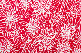 Be the first to review embroidery starter kit white. White Floral Pattern On Red Fabric Graphic Red Flowers Print Stock Photo Picture And Royalty Free Image Image 43966001