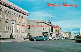 Wy Rawlins Wyoming Cedar Street Post Office 60s Cars Roberts No C26508 4 99 Cedar Street Wyoming Rawlins
