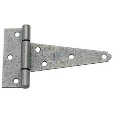Amazon.com: National Hardware N129-403 V286 Extra Heavy T Hinges in  Galvanized, 2 Pack,5 Inch : Everything Else