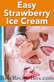 Easy Strawberry Ice Cream Recipe No Churn 3 Ingredients Recipe In 2020 Strawberry Ice Cream Recipe Easy Homemade Ice Cream Homemade Ice Cream Recipes