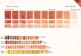 Watercolour Mixing Charts Jane Blundell Artist