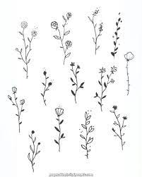 Elegant Simple Flower Doodles How To Attract Flowers Flower Art Drawing Small Flower Drawings Easy Drawings I made 1and then made another one on my own.