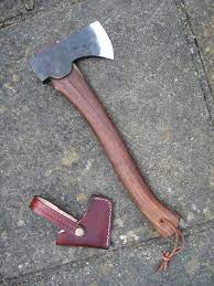 Hand Forged Woodland Axe Hand Forged Head And Walnut Handle Axe Handle Axe Hand Axe
