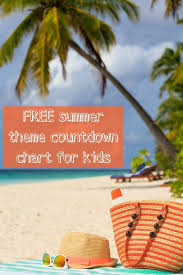 Countdown To Your Summer Holiday Kiddycharts Summer Enjoy this free printable paper chain countdown and then check out my travel with kids checklist here. countdown to your summer holiday