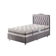 Senin kumaş kalın, sert, bu olacak aklınızda bulundurun. Belletto Tek Kisilik Vogue Yatak Seti Gri Kumas Baza Baslik Ve Ortopedik Yatak 90x190 Tekzen