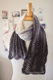 This knit pattern is available as a free download. Feather And Fan Knitted Scarf Pattern Lady By The Bay