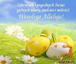 Pozostał na dłużej w nas ! Wesolego Alleluja Kartki Pl