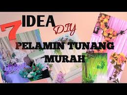 Pelanggan boleh meminta tema dan design sendiri tetapi +rm100 dari harga pelamin yang sedia ada. 7 Idea Diy Pelamin Tunang Murah Youtube