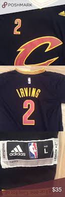 Irving, who makes a habit out of giving away his jersey, finished the game with 11 points, nine rebounds and six assists. Kyrie Irving Cavs Nba Jersey Nba Jersey Adidas Shirt Clothes Design