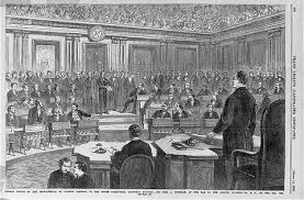 Levine grippingly portrays the conflicts that brought douglass and the wider black community to reject johnson and call for a guilty verdict in his impeachment trial. Feb 24 1868 House Votes To Impeach President Andrew Johnson The New York Times