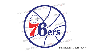 View of the philadelphia 76ers logo before the game against the. Philadelphia 76ers Logo Svg Dxf Clipart Cut File Vector Eps Ai Pdf Icon Silhouette Design Templaterus