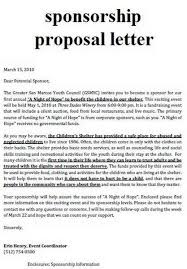 Sample sponsorship request letter for music event. Fundraising Infographic Sample Sport Event Sponsorship Proposal Template Free Event Sponsorship Sponsorship Letter Sponsorship Proposal