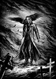 Buildings Burn People Die But Real Love Is Forever Whitesoulblackheart Crows Artwork Crow Movie Crow