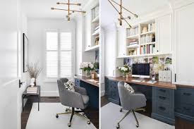 If you can't find a desk to fit into your closet, all you really need is a thick piece of plywood and some brackets. Small Home Office Ideas That Are Surprisingly Stylish