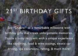 Browse our amazing and unique 21st birthday wedding gifts today. Unique 21st Birthday Gifts For Men Women